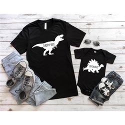 funny daddy and mini matching shirts, dad and baby match, fathers day shirt,  daddy and me shirts, father and son shirts