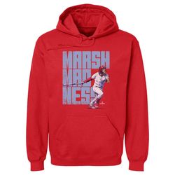 brandon marsh men's hoodie - philadelphia baseball brandon marsh philadelphia marsh madness wht