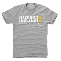 yu darvish men's cotton t-shirt - san diego baseball yu darvish san diego elite wht