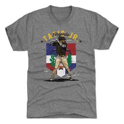 fernando tatis jr. men's premium t-shirt - san diego baseball fernando tatis jr. san diego country flag wht