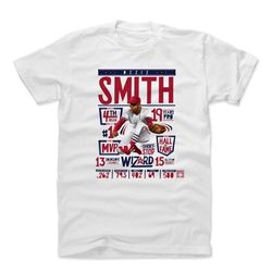 ozzie smith men's cotton t-shirt - st. louis baseball ozzie smith stats r