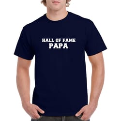 hall of fame papa shirt- gift for grandpa- fathers day gift