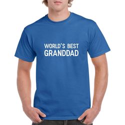 world's best granddad shirt- granddad tshirt- grandpa shirt- grandpa gift- christmas gift for granddad