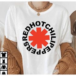 red hot chili peppers band shirt, rock band vintage t-shirt, concert tour tee, red hot chili peppers album shirt