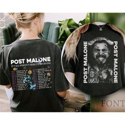 posty howdy t-shirt, if y'all weren't here i'd be crying tour shirt, post malone shirt, post malone concert shirt, post