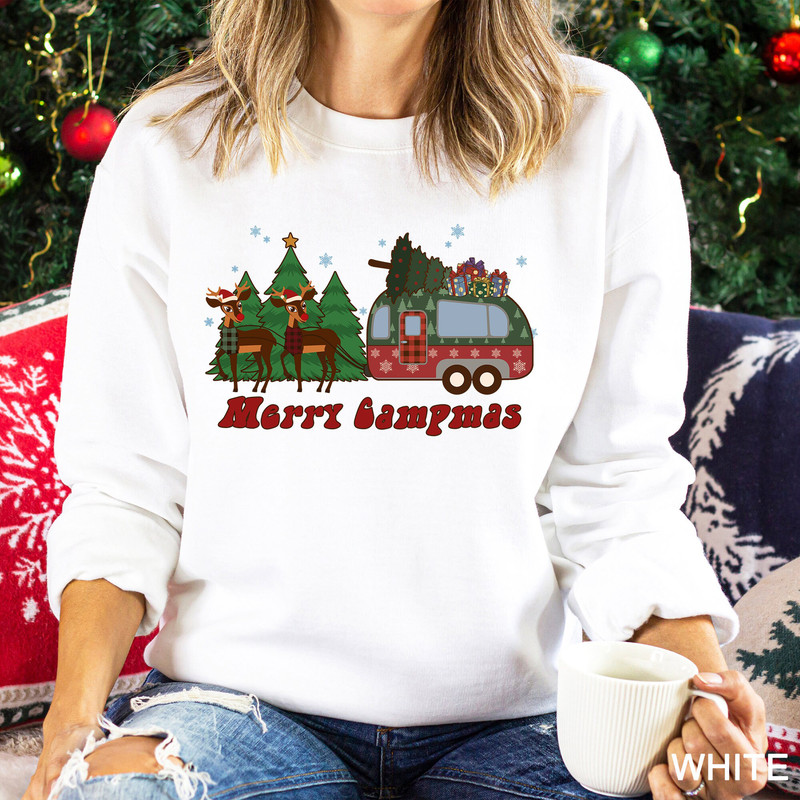 Merry Campmas Sweatshirt, Christmas Shirt, Xmas Shirt, Merry Christmas Matching Shirt For Family, Christmas Pajama Top, CR-0414.jpg