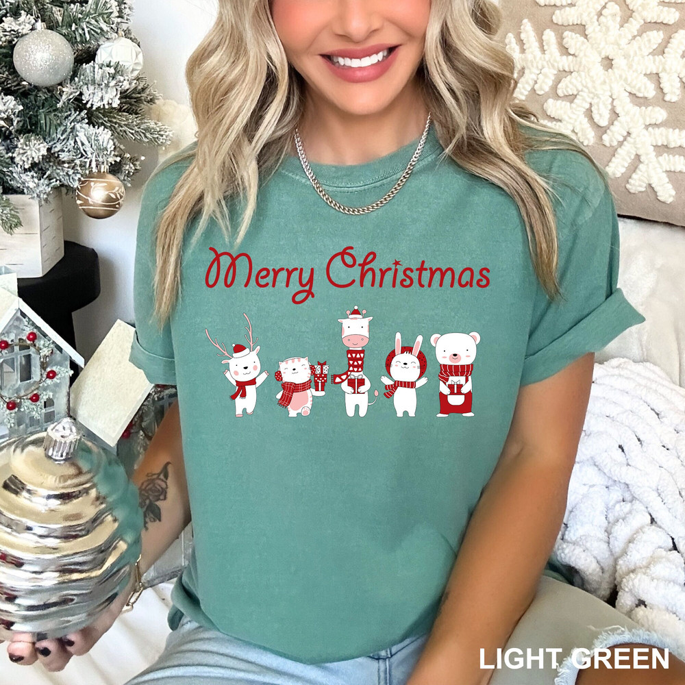 Merry Christmas Shirt, Women's Christmas Shirt, Cute Christmas Tees, Christmas Tees for Women, Christmas Gift Shirt, CR-0216.jpg