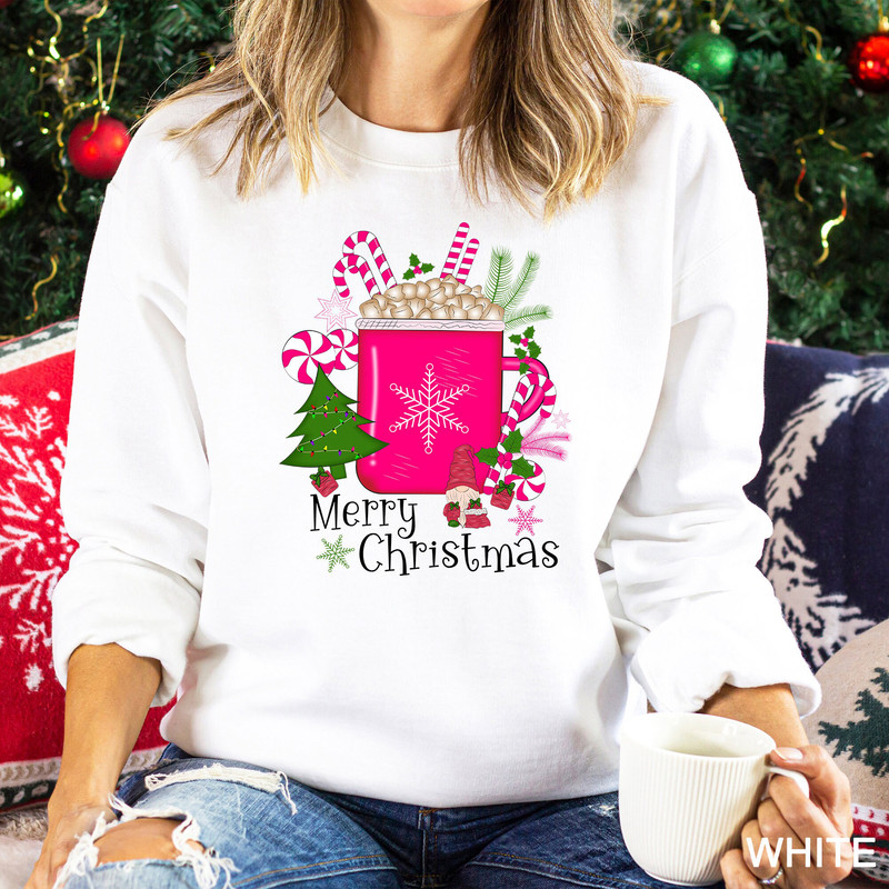 Merry Christmas Sweatshirt, Christmas Sweatshirt, Family Christmas Sweatshirt, Christmas Sweatshirts for Women, Xmas Sweatshirt, CR-0064.jpg