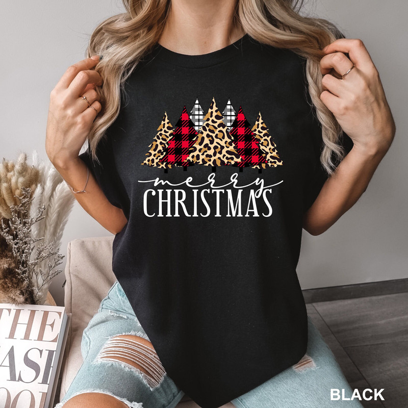 Merry Christmas Tree Shirt, Merry Christmas Shirt, Christmas Shirt, Christmas Tree Shirt, Merry Christmas Trees Tee, CR-0219.jpg