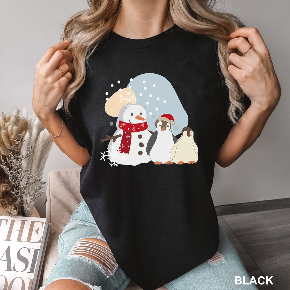 Merry Christmas Winter Shirt, Xmas Shirt, Winter Shirt Gift Christmas Tshirt Gift for Christmas, Winter Christmas Tee, Xmas Snow Man CR-0436.jpg