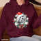 Merry Christmas Wreath Havanese Sweatshirt, Dog Sweatshirt, Christmas Wreath Dog Hoodie, Christmas Wreath Santa Dog Shirt, CR-0261.jpg