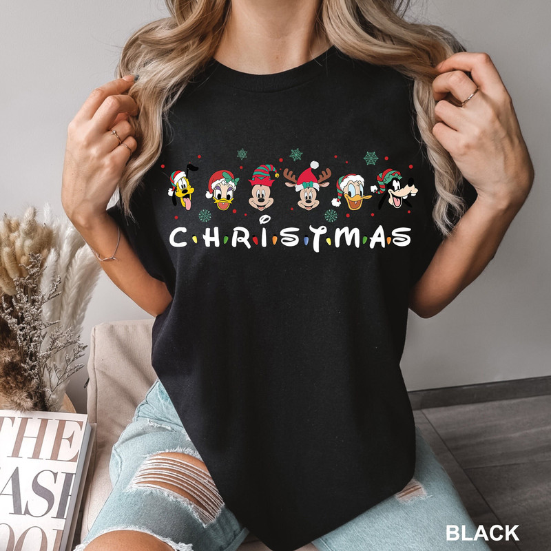 Mickey and Friends Christmas Shirt, Disney Characters Christmas Shirt, Disney Christmas Shirts Christmas Crew Tee, Merry Christmas, DIS-0307.jpg