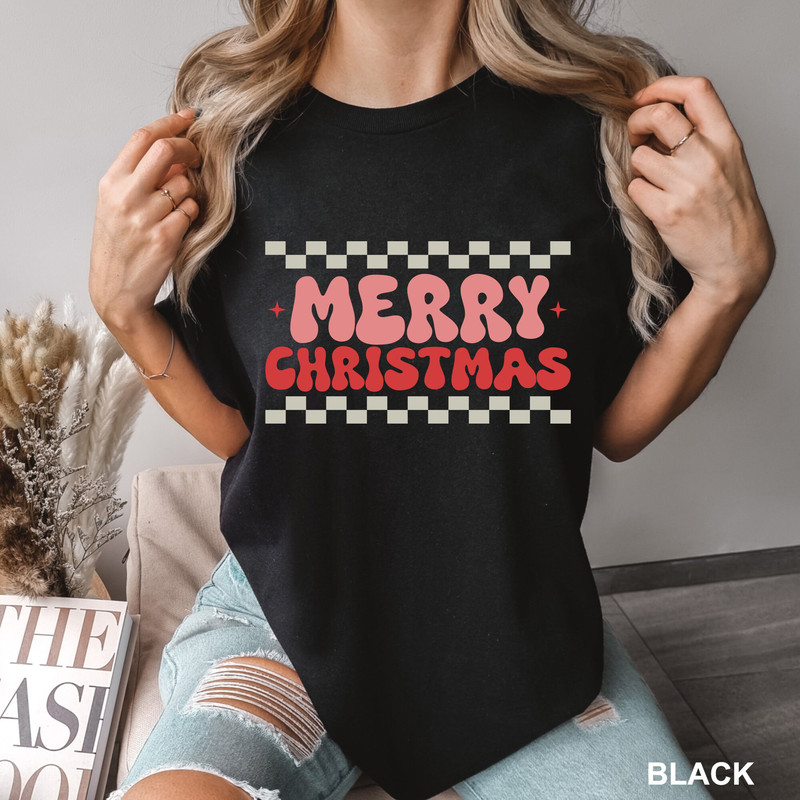 Retro Merry Christmas Shirt, Retro Xmas Shirt, Winter Shirt Gift, Christmas Tshirt, Gift for Christmas, Merry Christmas Shirt, CR-0443.jpg