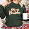 Retro Merry Christmas Sweatshirt, Christmas Sweatshirt, Christmas Gift, Christmas Matching Sweater, Christmas Hoodie, CR-0410.jpg
