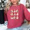 Santa Head Shirt, Retro Santa Sweatshirt, Holiday Sweaters Crewneck Christmas Gift - CR-0238.jpg