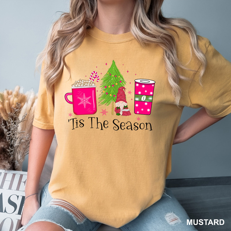 Tis The Season Christmas Shirt, Cute Chritmas Tee, Christmas Tshirt, Holiday Apparel, Tis the Season Xmas Tee, CR-0057.jpg