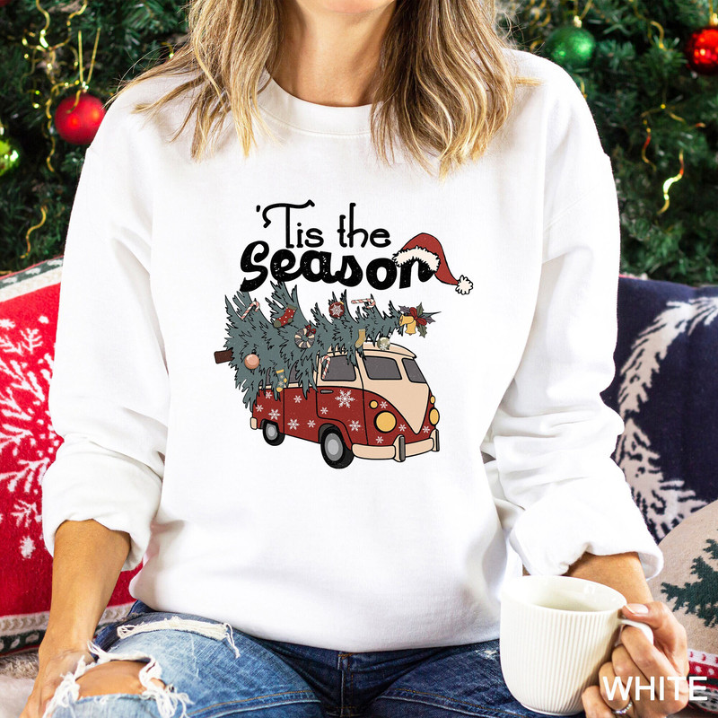 Tis The Season Sweatshirt, Fall Shirt, Thanksgiving Shirts For Women, Women Fall Tees, Fall Season Shirts, Cute Thankful Shirt, Fall Tee.jpg