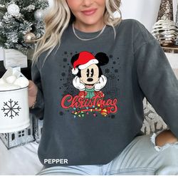 vintage disney mickey christmas sweatshirt, disneyland sweatshirt, disney christmas sweatshirt, mickey mouse christmas s