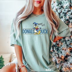 vintage donald duck shirt, disney donald shirt, donald duck character shirt, funny donald duck shirt, donald duck kids,