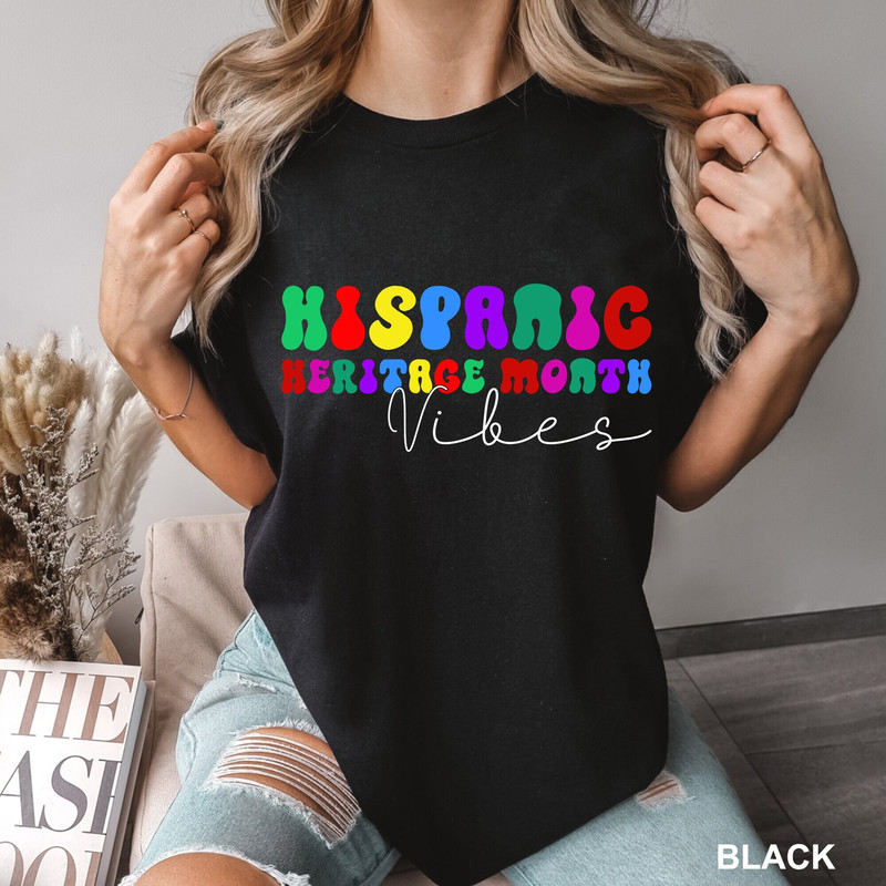 Hispanic Heritage Month Shirt, Hispanic Heritage T-Shirt, Hispanic Heritage Country Flags Shirt, Latin America Flags Tee, Latina Power Shirt.jpg