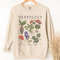 Herbology Plants Sweatshirt in Tan, Herbology Sweatshirt, Gift For Plant Lover, Botanical, Plant Wizard Pottery, Gardening Shirt.jpg