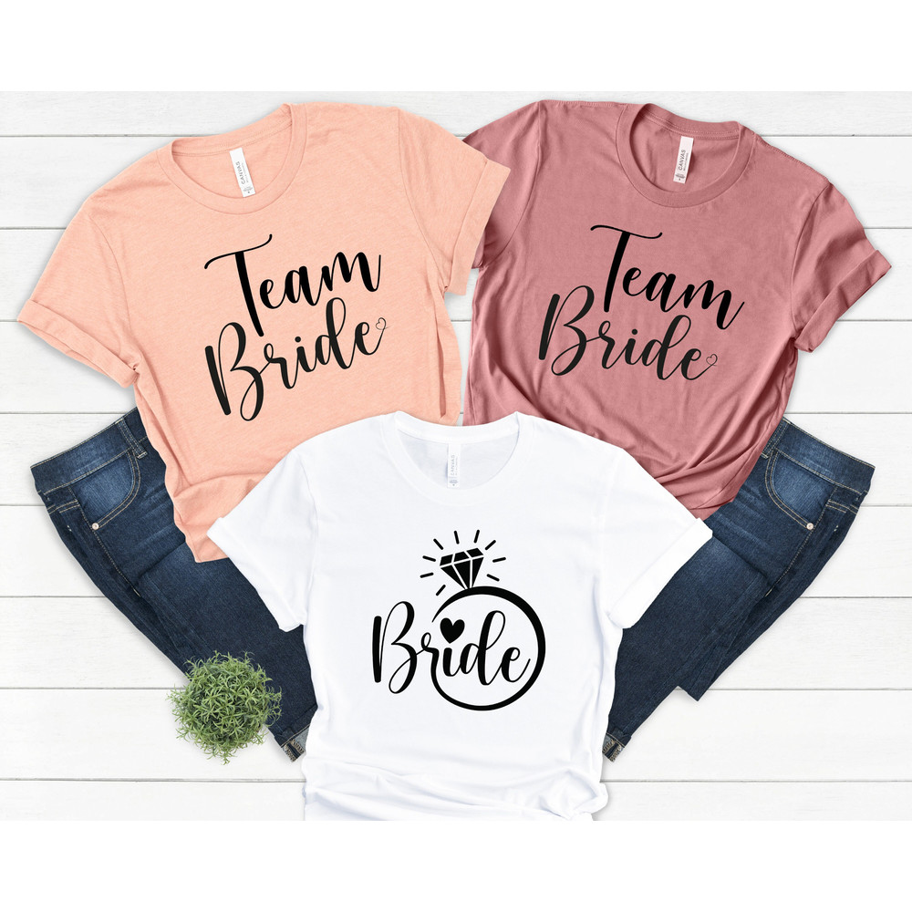 Bride Shirt, Team Bride Shirt, Bridesmaid Shirt, Bachelorette Shirt, Bachelorette Party Shirt, Bridal Shower Shirt, Gift For Bride 1.jpg