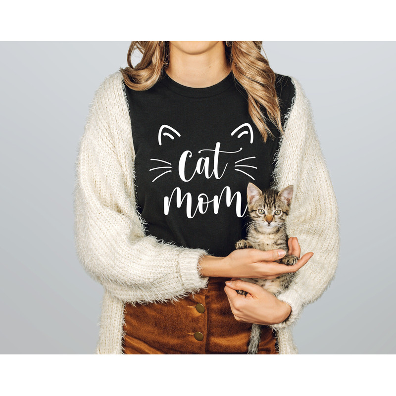Cat Mama Shirt, Cat Mom Shirt, Cat Lover Shirt, Love Cat Shirt, Mothers Day Shirt, Mom Shirt, Happy Mothers Day, Gift For Cat Mom.jpg
