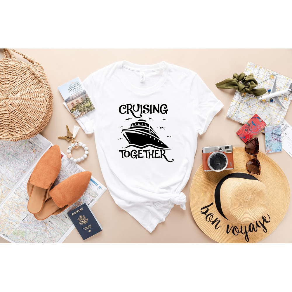 Cruisin Together Shirt, Cruise Squad Shirt, Family Trip Shirt, Family Trip 2023, Family Matching Cruise Shirt, Cruise Vacation 2023 Shirt.jpg