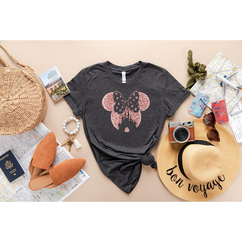 Disney Mickey Silhouette Shirt, Disney Family Shirt, Disney Shirt for Women, Glitter Disney Shirt, Glitter Minnie Shirt, Disney Trip Shirt.jpg