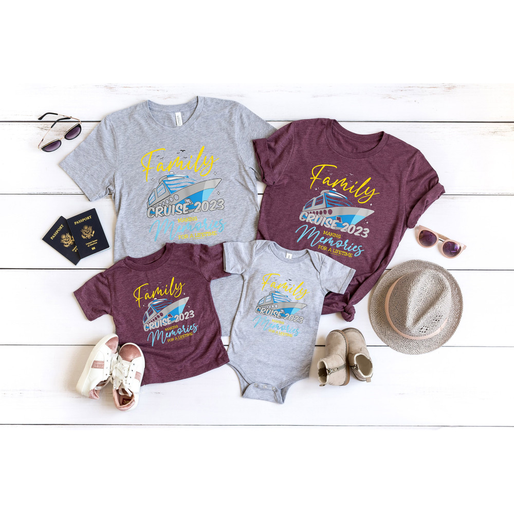 Family Cruise 2023 Shirt, Making Memories Lifetime Shirt , Cruisin Crew Shirt, Family Trip Shirt, Family Matching Cruise Shirt, Cruise 2023 1.jpg