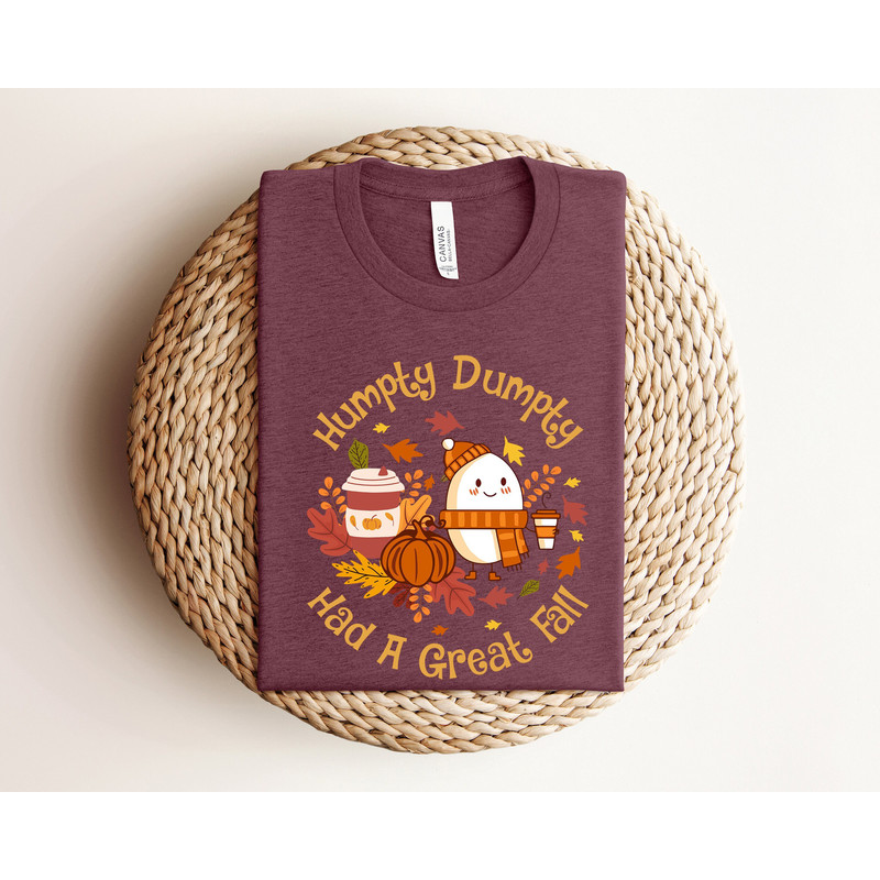 Humpty Dumpty Had A Great Fall Shirt, Cute Fall Shirt, Thanksgiving Sweatshirt, Thanksgiving Woman Shirt, Cute Pumpkin Shirt, Autumn Shirt 1.jpg