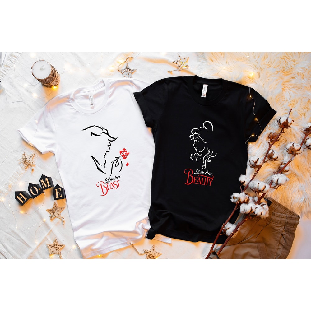 I'm Her Beast Shirt, I'm His Beauty Shirt, Beast Shirt, Beauty Shirt, Beast Beauty Shirt, Bachelorette Shirt, Bride Shirt,Just Married Shirt.jpg