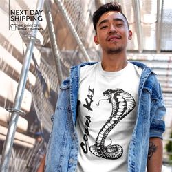 cobra kai t-shirt karate kid miyagi do karate kid movie cobra kai shirt mrv1740