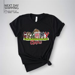 grammy claus shirt christmas family winter shirt holiday winter shirt love christmas shirt mrv2307