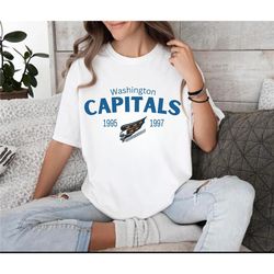 retro washington capitals shirt, capitals hockey, vintage capitals shirt, dc capitals, retro washington logo