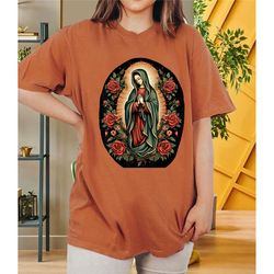 our lady de guadalupe sant mary for christians tee,catholics t-shirt, virgin mary sweatshirt, our lady of guadalupe shir