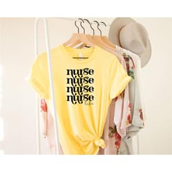 nurse shirt, gift for nurse, personalized shirt, nurse tshirt, nurse gift, registered nurse, emergency nurse tee, pediat