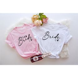 bride to be shirt, bach crew shirts, bachelorette party favors, wedding gifts, bridal shower tee, engagement party shirt