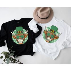 st. patrick's day sweatshirt, irish shamrock sweatshirt, saint patricks day sweatshirt women, st patricks hoodie, st pat