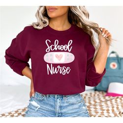 school nurse shirt, school nurse gift, nurse shirt, school nurse tee, nurse appreciation, gift for nurse, school nurse t