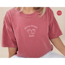 big little shirts sorority, big little reveal, big little gifts, berry sweet little, big little theme, big little basket