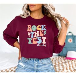 teacher shirt test day, rock the test shirt, test day shirt, test squad, state testing shirt, school test shirt, teacher