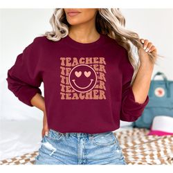 teacher appreciation sweatshirt, cute teacher sweatshirt, funny teacher sweatshirt, team teacher gifts, elementary schoo