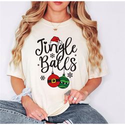 meilleure chemise jingle balls, meilleure chemise jingle balls, chemise de boule de nol chemise de nol amusante alc60