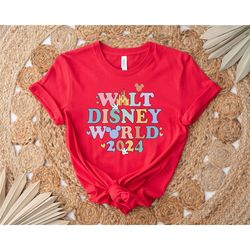 walt disney world 2024 shirt, retro disney shirt, mickey epcot shirt, disney family vacation shirt, disneyland trip shir