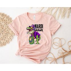 mardi grawr shirt, mardi gras shirt, mardi gras animal shirt, dinosaur shirt, mardi gras party shirt, carnival shirt, ma
