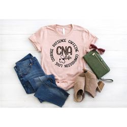 cna life shirt, leopard nurse shirt, cna gifts, cna tee, nurse gifts, cna graduation shirt, cna shirts, nursing school t