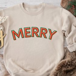 merry christmas sweatshirt,christmas sweatshirt,christmas shirt for women, christmas crewneck sweatshirt, holiday hoodie