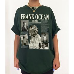 retro frank shirt, blond inspired tshirt, 90s vintage rap hip hop sweatshirt, gift for fan, trending shirt