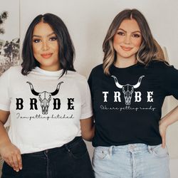 bride and bride tribe shirts , bachelorette party shirts,bridal party shirts , bride shirts, team bride shirts , bridesm